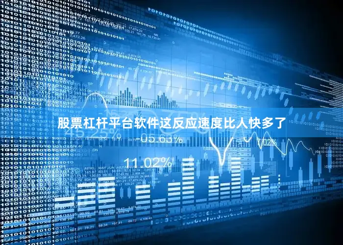 股票杠杆平台软件这反应速度比人快多了